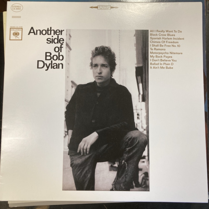 Bob Dylan - Another Side Of Bob Dylan (EU/2017) LP (VG+-M-/M-) -folk rock-